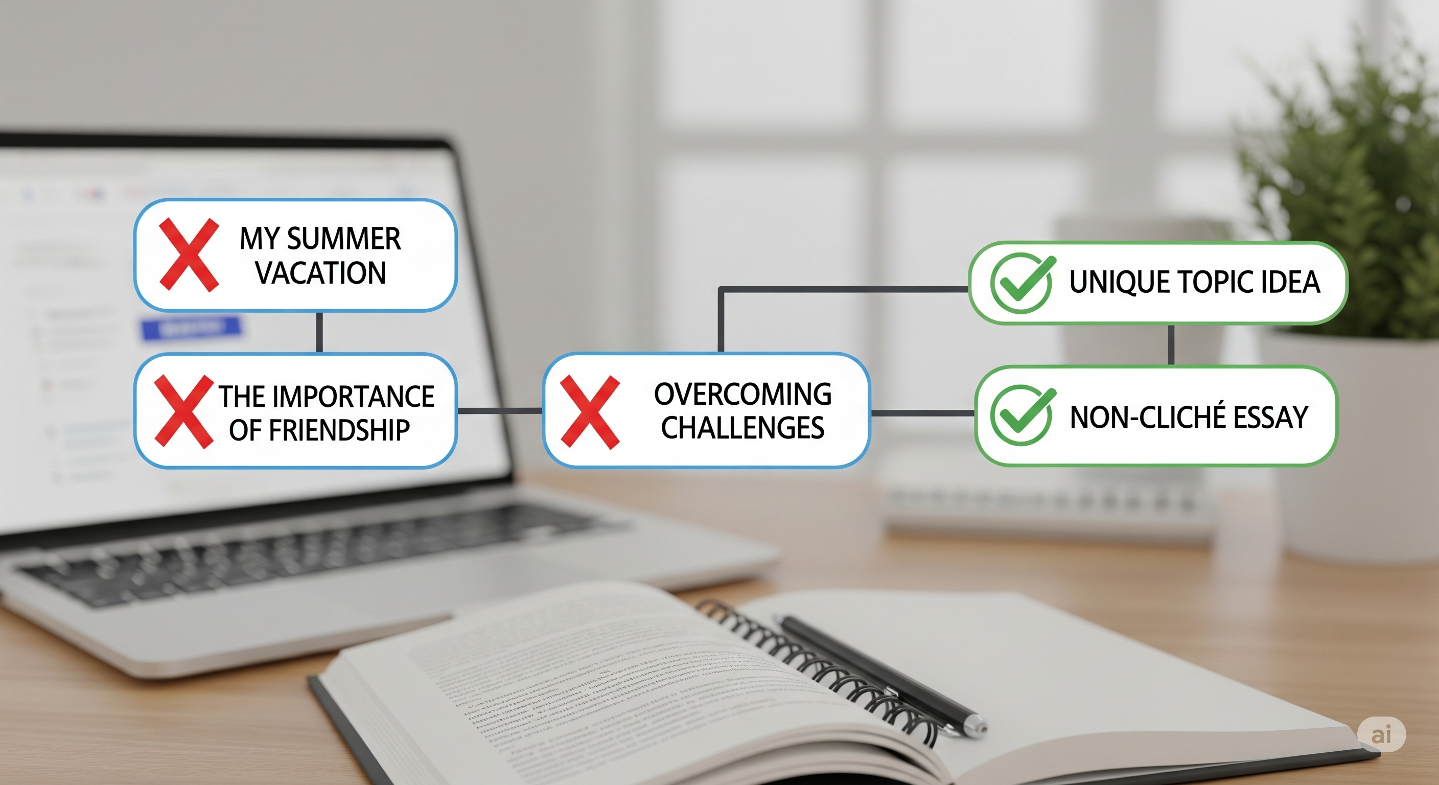 How to Pick a Non-Cliché Essay Topic in 10 Minutes (Decision Tree)